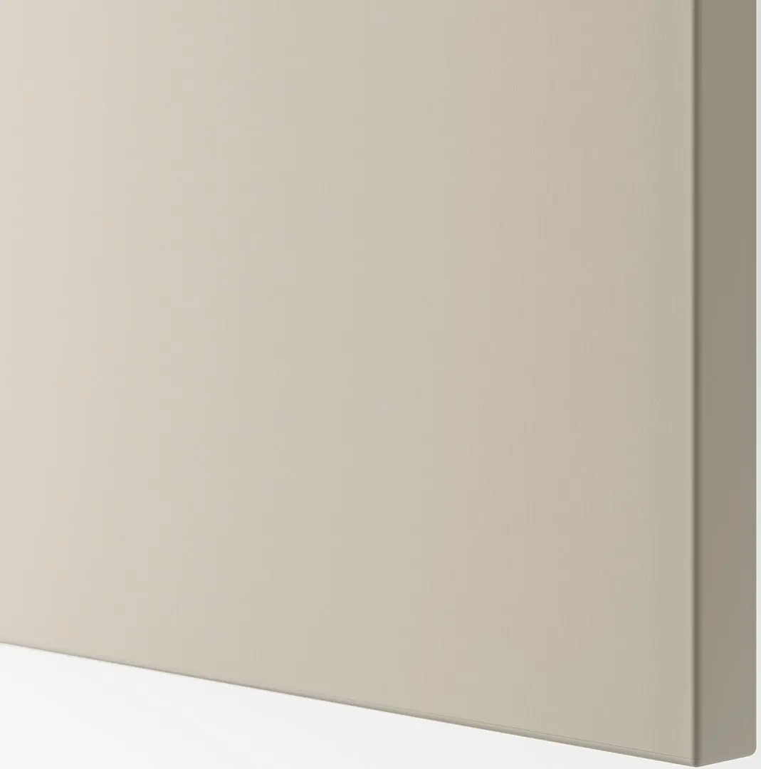 Dulap suspendat Ikea Besta 60x22x64 (Alb/Lappviken gri deschis/Bej)