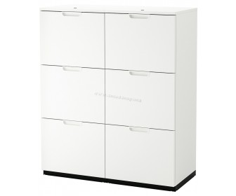 Комод Ikea Galant 102x120 (Белый)