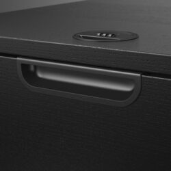 Comoda Ikea Galant 51x120 (Furnir Frasin Vopsit Negru) Thumb