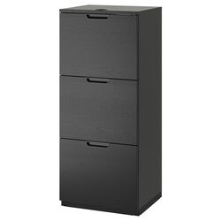 Comoda Ikea Galant 51x120 (Furnir Frasin Vopsit Negru)
