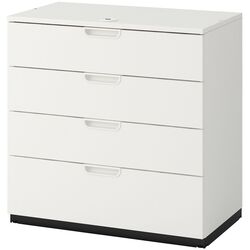 Comoda Ikea Galant 80x80 (Alb)