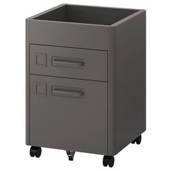 Tumba cu rotile Ikea Idasen c rotile 42x61 (Gri Inchis)