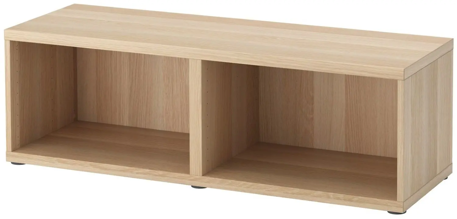 Корпус тумбы Ikea Besta 120x40x38 (Беленый Дуб)