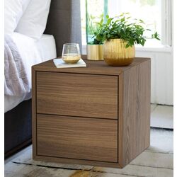 Шкаф Ikea Eket 2 ящика 35x35x35 (Коричневый/Имитация Ореха)