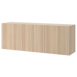 Dulap suspendat Ikea Besta 180x42x64 (Aspect Stejar Antichizat/Lappviken Aspect Stejar Antichizat)