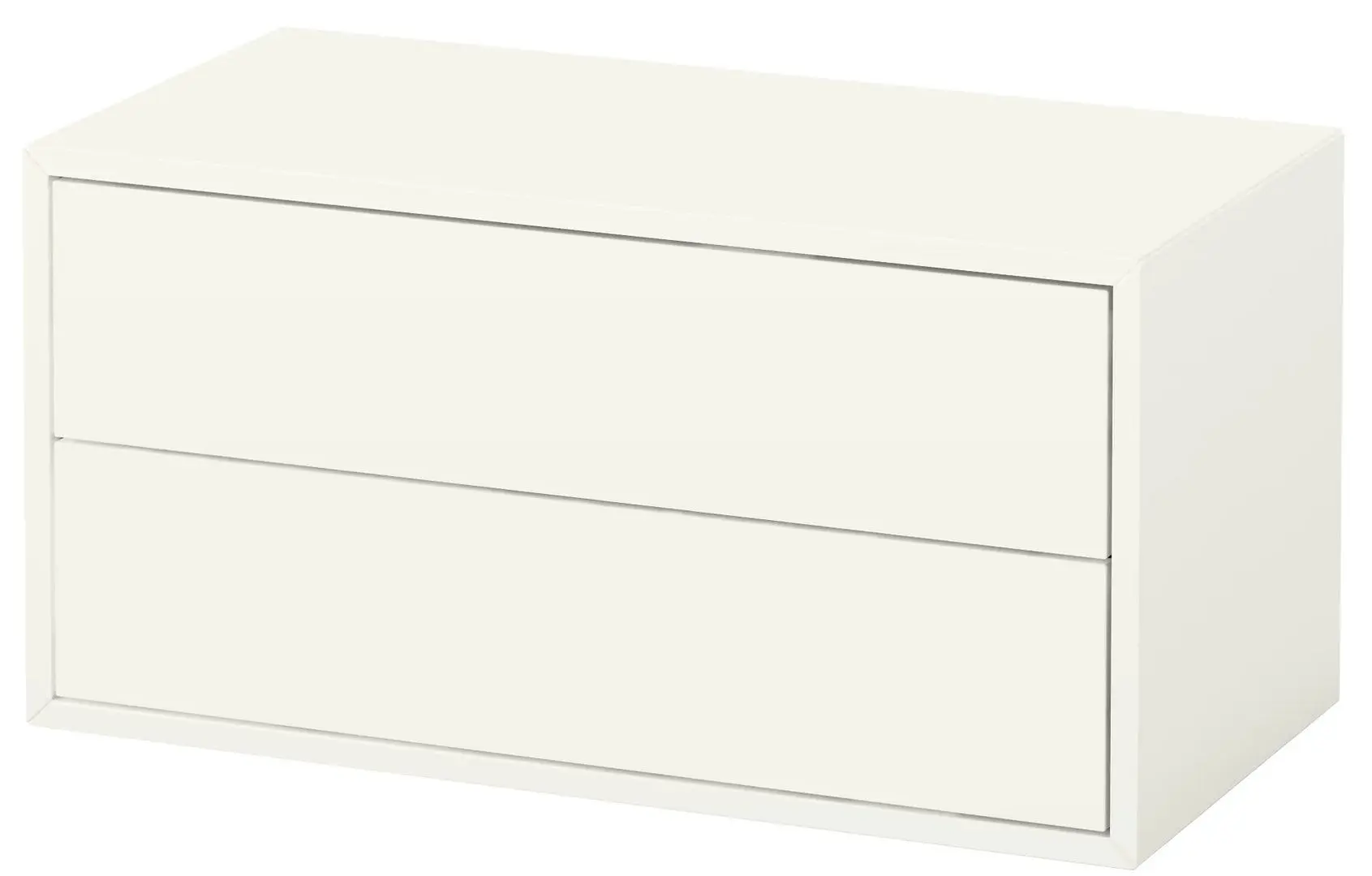 Dulap suspendat Ikea Eket 2 sertare 70x35x35 (Alb)