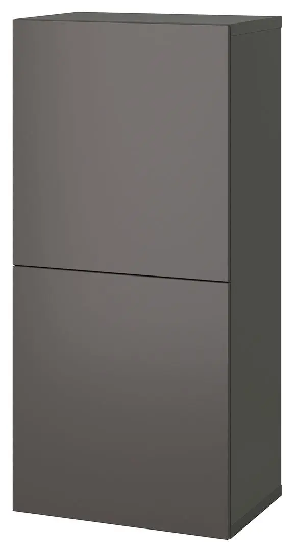 Dulap Ikea Besta uşi/poliţe 60x42x129 (Gri Inchis/Lappviken Gri Inchis)