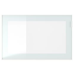 Dulap Ikea Besta cu sticlă mată 60x42x38 (Aspect Stejar Antichizat Glassvik/Alb/Verde Deschis) Thumb