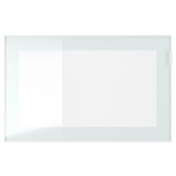 Dulap Ikea Besta cu sticlă transparenta 60x42x38 (Alb Glassvik/Alb/Verde Deschis) Thumb