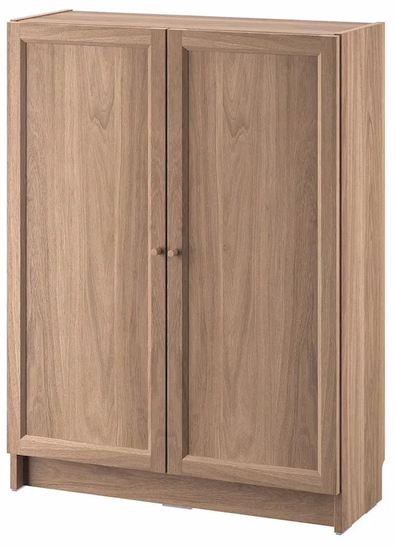 Dulap Ikea Billy/Oxberg cu usi 80x30x106 (Aspect Stejar)