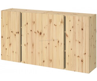 Шкафчик Ikea Ivar с дверцами 160x30x83 (Сосна)