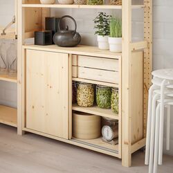 Dulap Ikea Ivar cu usi glisante 80x30x60 (Pin) Thumb