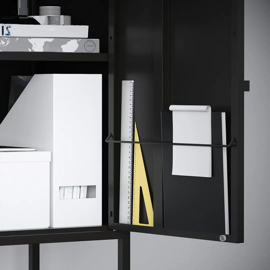 Шкафчик Ikea Lixhult 35x60 (Антрацит)