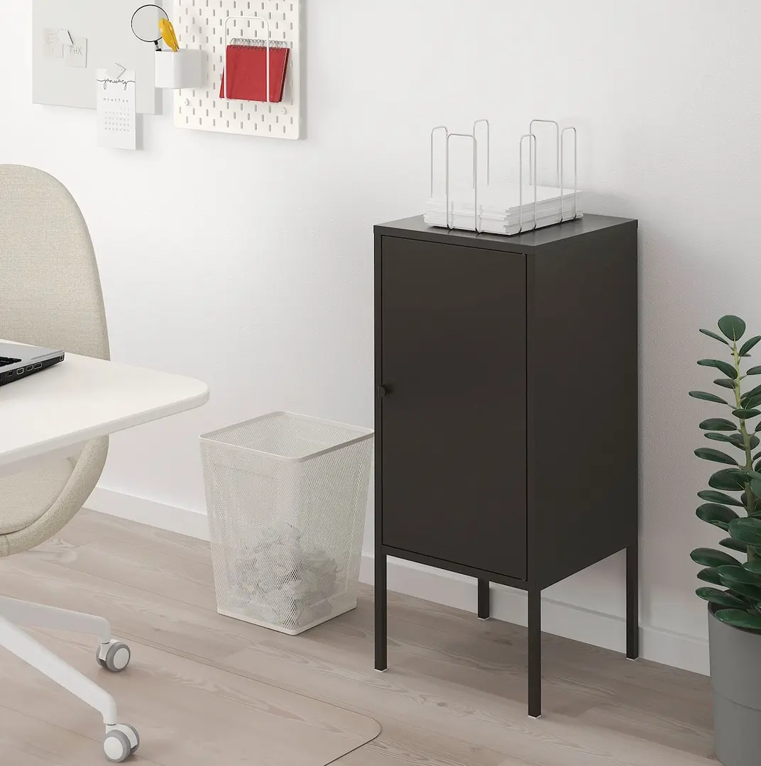 Шкафчик Ikea Lixhult 35x60 (Антрацит)