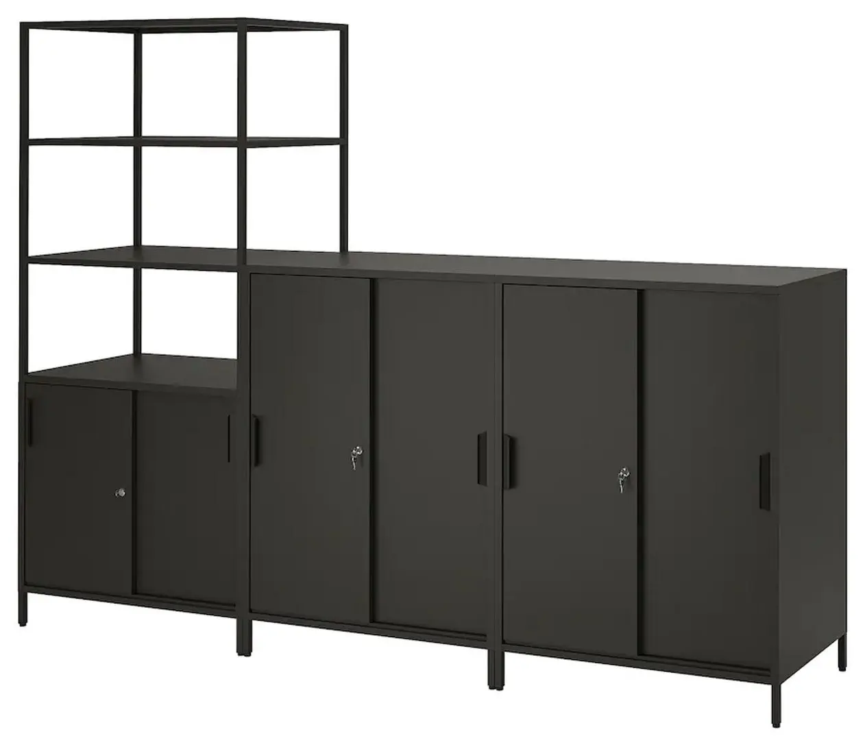 Шкафчик Ikea Trotten 240x180 (Антрацит)