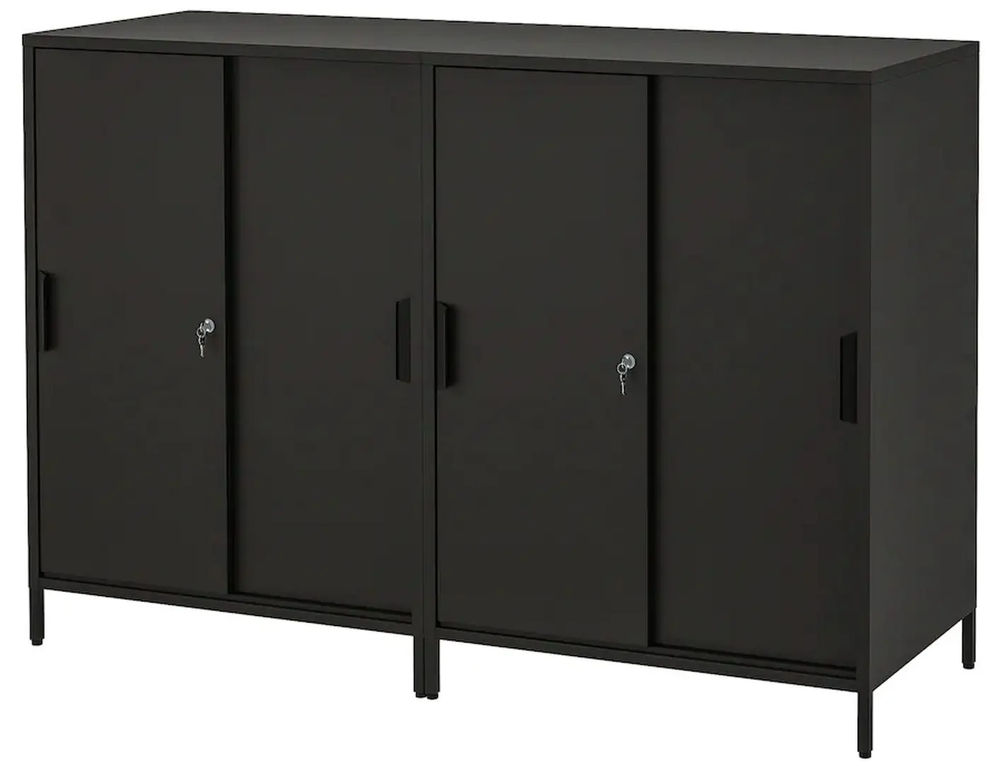 Шкафчик Ikea Trotten с раздвижными дверцами 160x110 (Антрацит)