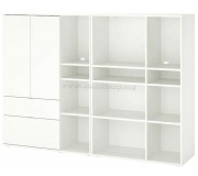 Etajera Ikea Vihals 200x37x140 (Alb)