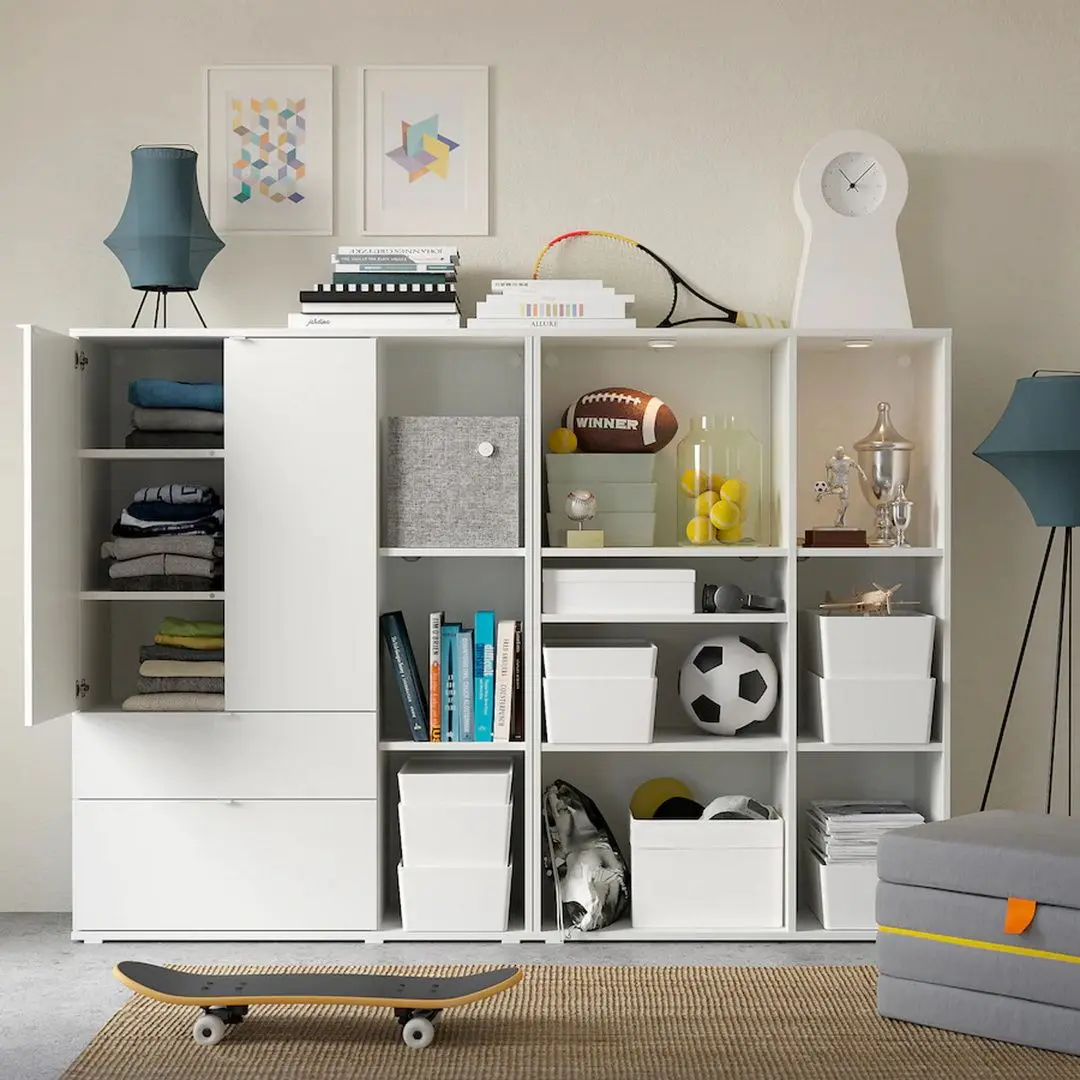 Etajera Ikea Vihals 200x37x140 (Alb)