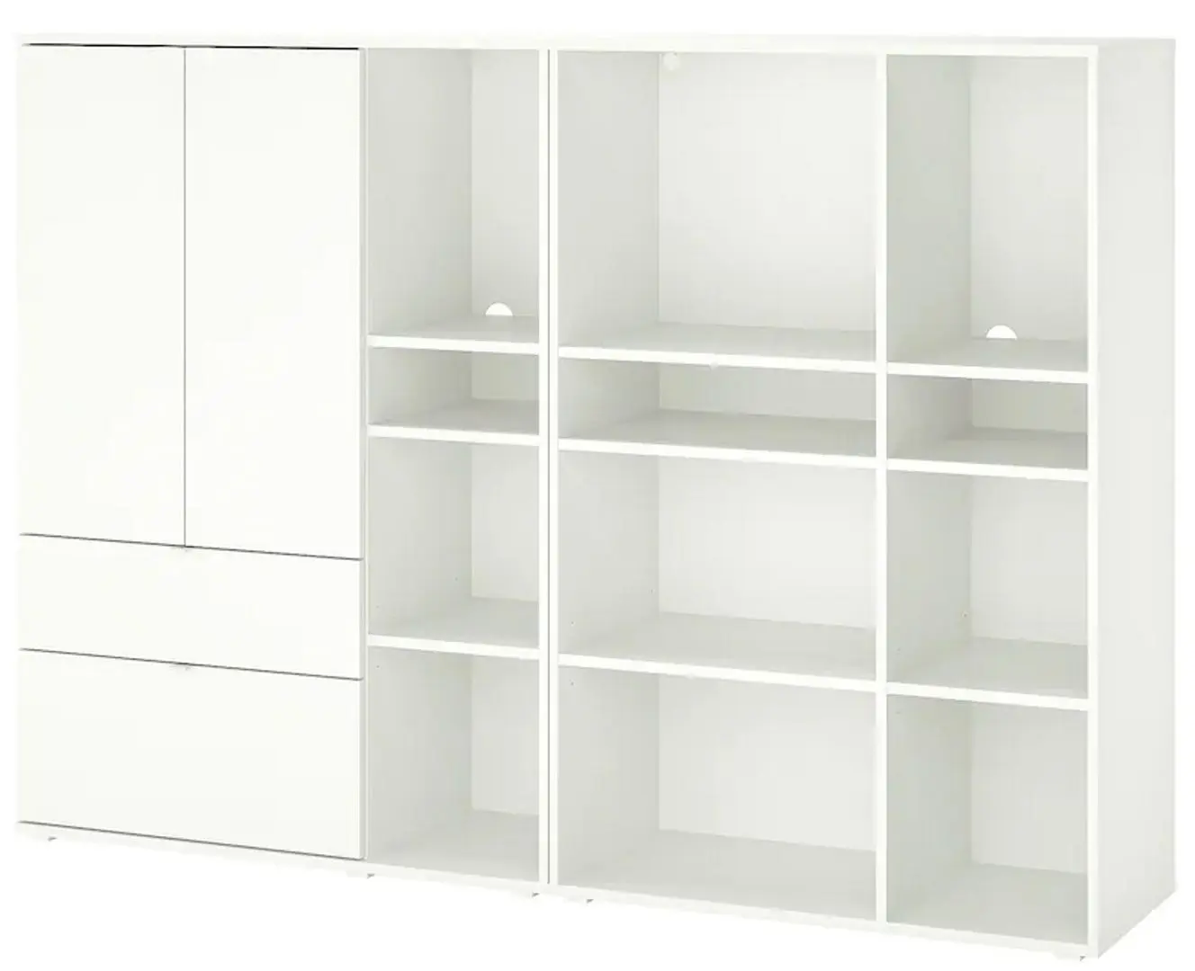 Etajera Ikea Vihals 200x37x140 (Alb)