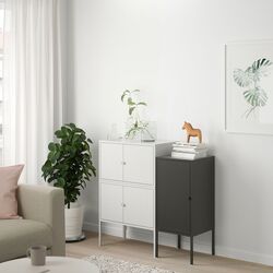 Dulap combinat Ikea Lixhult 95x35x92 (Gri/Antracit) Thumb