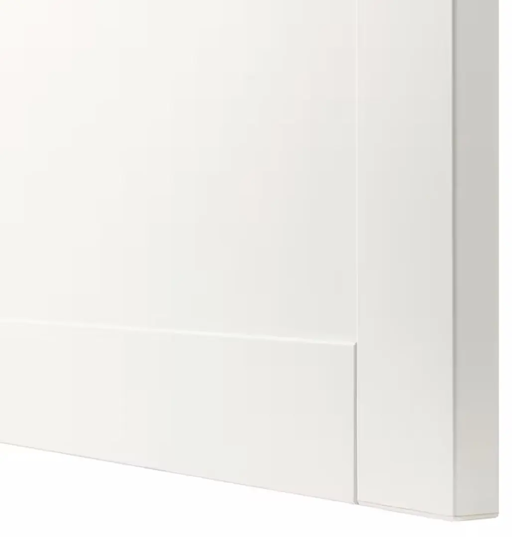 Шкафчик навесной Ikea Besta/Hanviken 120x42x64 (Белый)