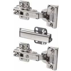 Шкафчик навесной Ikea Besta/Hedeviken с дверцей/нажимные направляющие 60x22x64 (Белый/Дубовый Шпон) Thumb