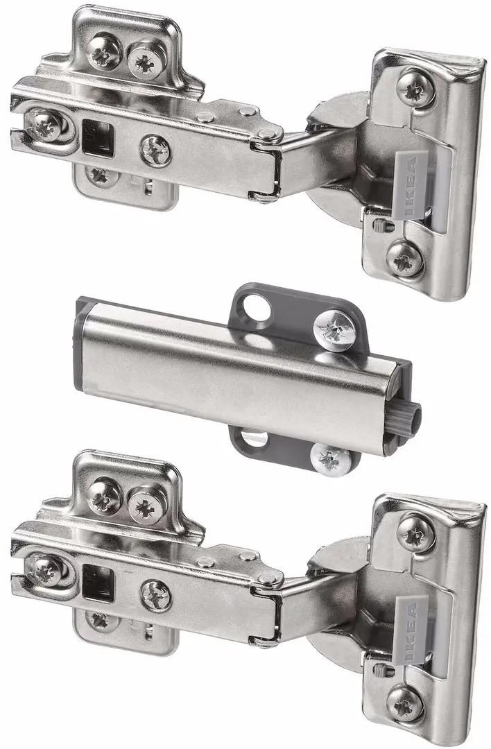 Шкафчик навесной Ikea Besta/Hedeviken с дверцей/нажимные направляющие 60x42x38 (Белый/Дубовый Шпон) - 7