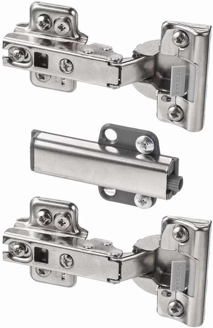 Шкафчик навесной Ikea Besta/Hedeviken с дверцей/нажимные направляющие 60x42x64 (Белый/Дубовый Шпон) - 7