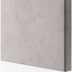 Шкафчик навесной Ikea Besta/Kallviken с дверцей/нажимные направляющие 60x42x64 (Белый/Серый) Thumb