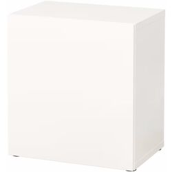 Dulap suspendat Ikea Besta/Lappviken cu uşă/deschidere apăsare 60x42x64 (Alb) Thumb