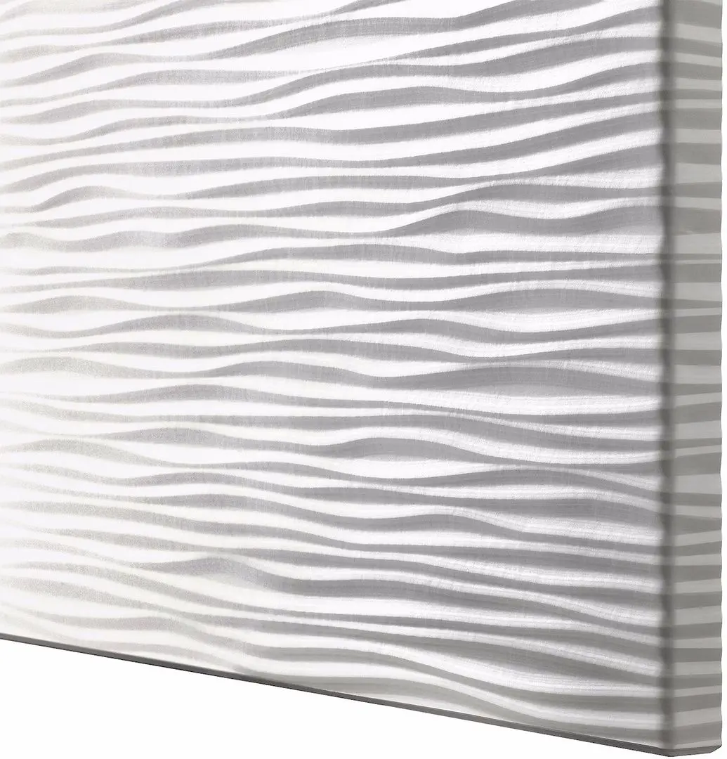 Dulap suspendat Ikea Besta/Laxviken cu uşă/deschidere apăsare 60x42x64 (Alb) - 3