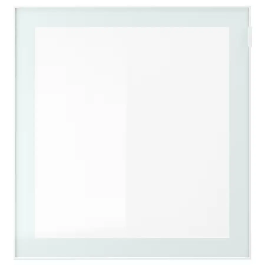 Dulap suspendat Ikea Besta sticla mata 60x22x64 (Alb/Glassvik Alb)