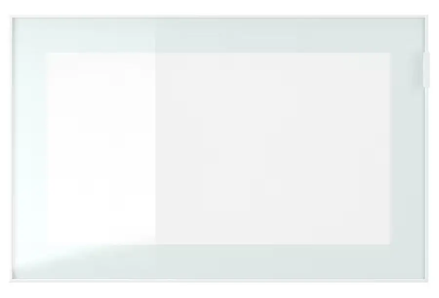 Dulap suspendat Ikea Besta sticla mata 60x42x38 (Alb/Glassvik Alb)