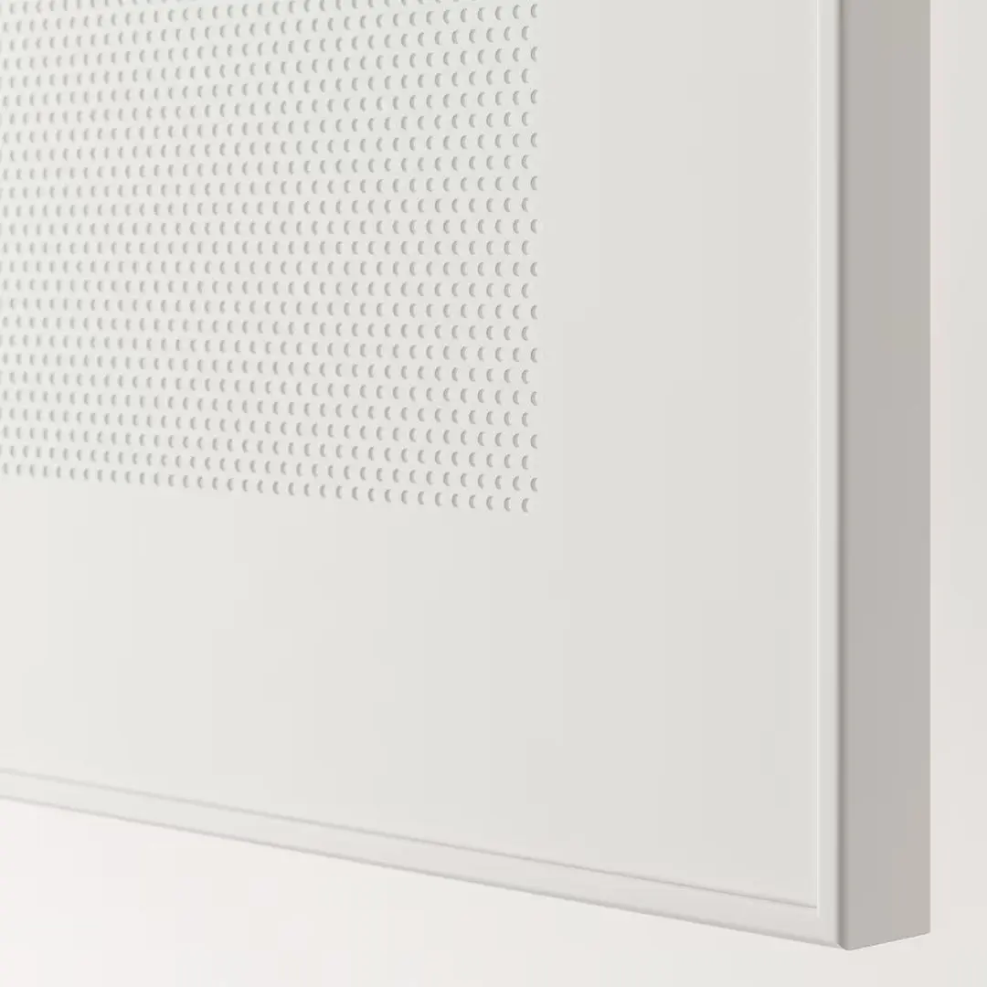 Dulap suspendat Ikea Besta/Mortviken 120x42x38 (Alb)