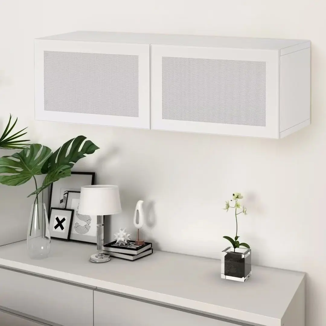 Dulap suspendat Ikea Besta/Mortviken 120x42x38 (Alb)