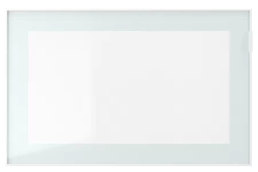 Dulap suspendat Ikea Besta sticla transparenta 60x42x38 (Alb/Glassvik)