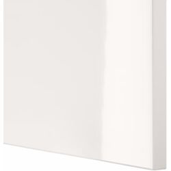 Dulap suspendat Ikea Besta/Selsviken cu uşă/deschidere apăsare 60x42x64 (Alb/Alb Lucios) Thumb