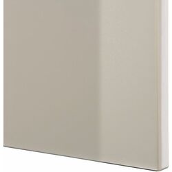 Dulap suspendat Ikea Besta/Selsviken cu uşă/deschidere apăsare 60x42x64 (Alb/Bej Lucios) Thumb