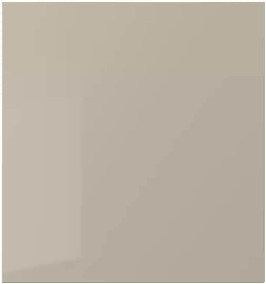 Dulap suspendat Ikea Besta/Selsviken cu uşă/deschidere apăsare 60x42x64 (Alb/Bej Lucios) - 4