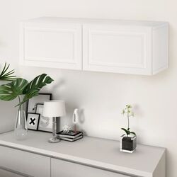 Dulap suspendat Ikea Besta/Smeviken polite/usi 120x42x38 (Alb)