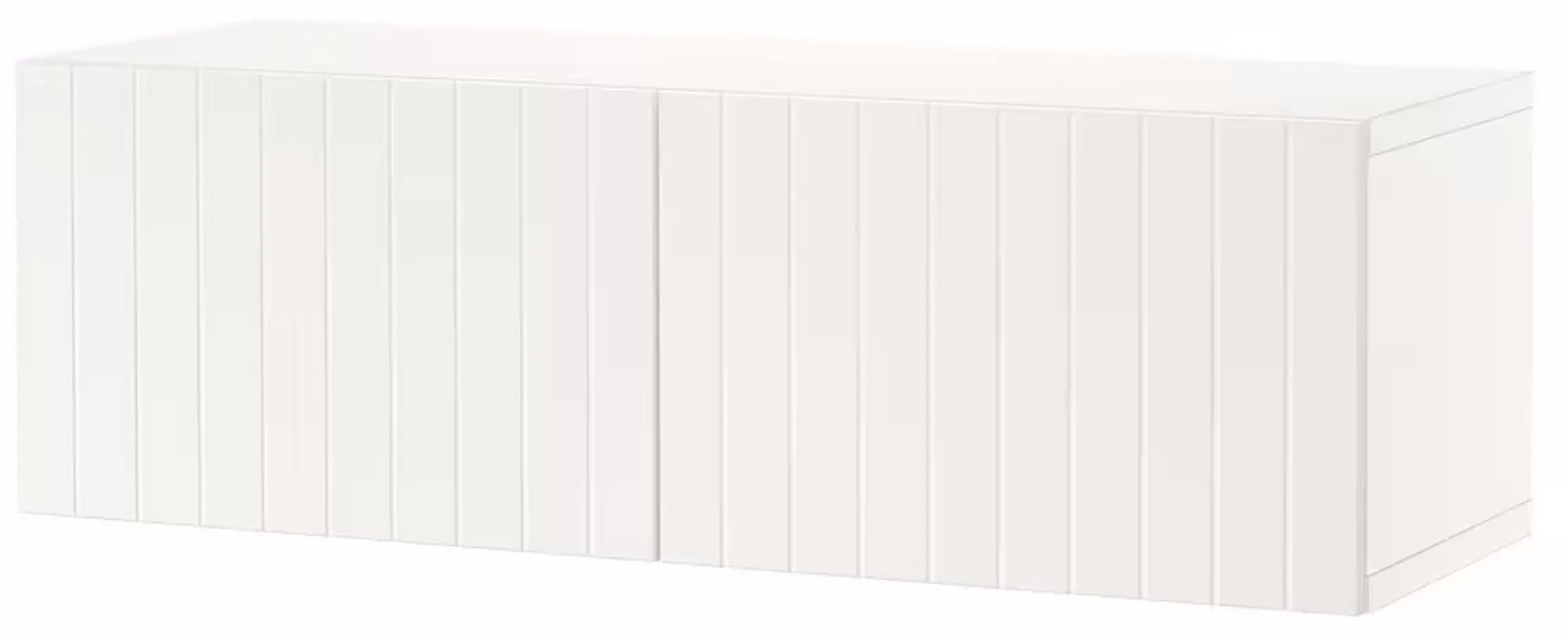 Dulap suspendat Ikea Besta/Sutterviken 120x42x38 (Alb)