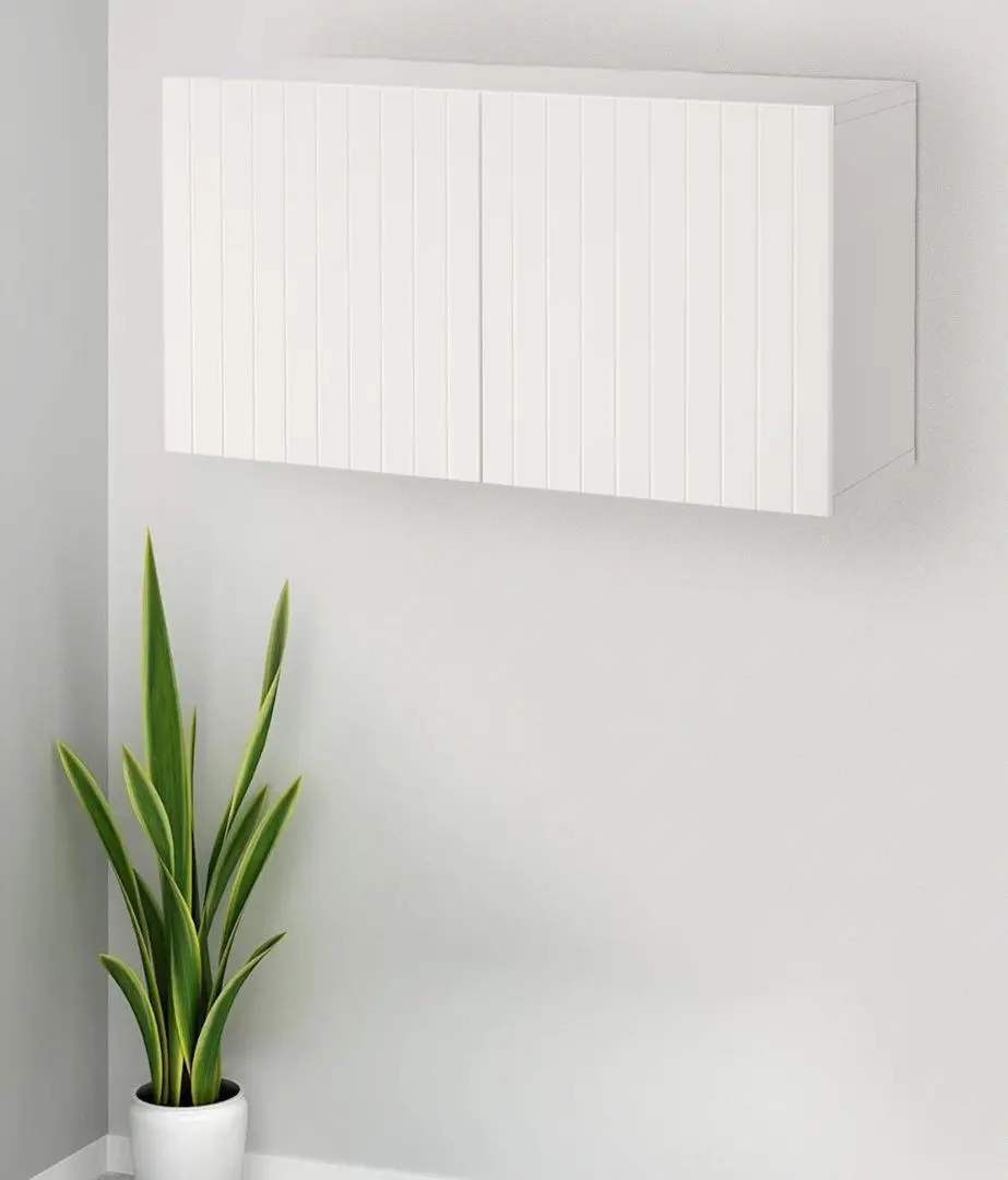 Шкафчик навесной Ikea Besta/Sutterviken 120x42x64 (Белый)