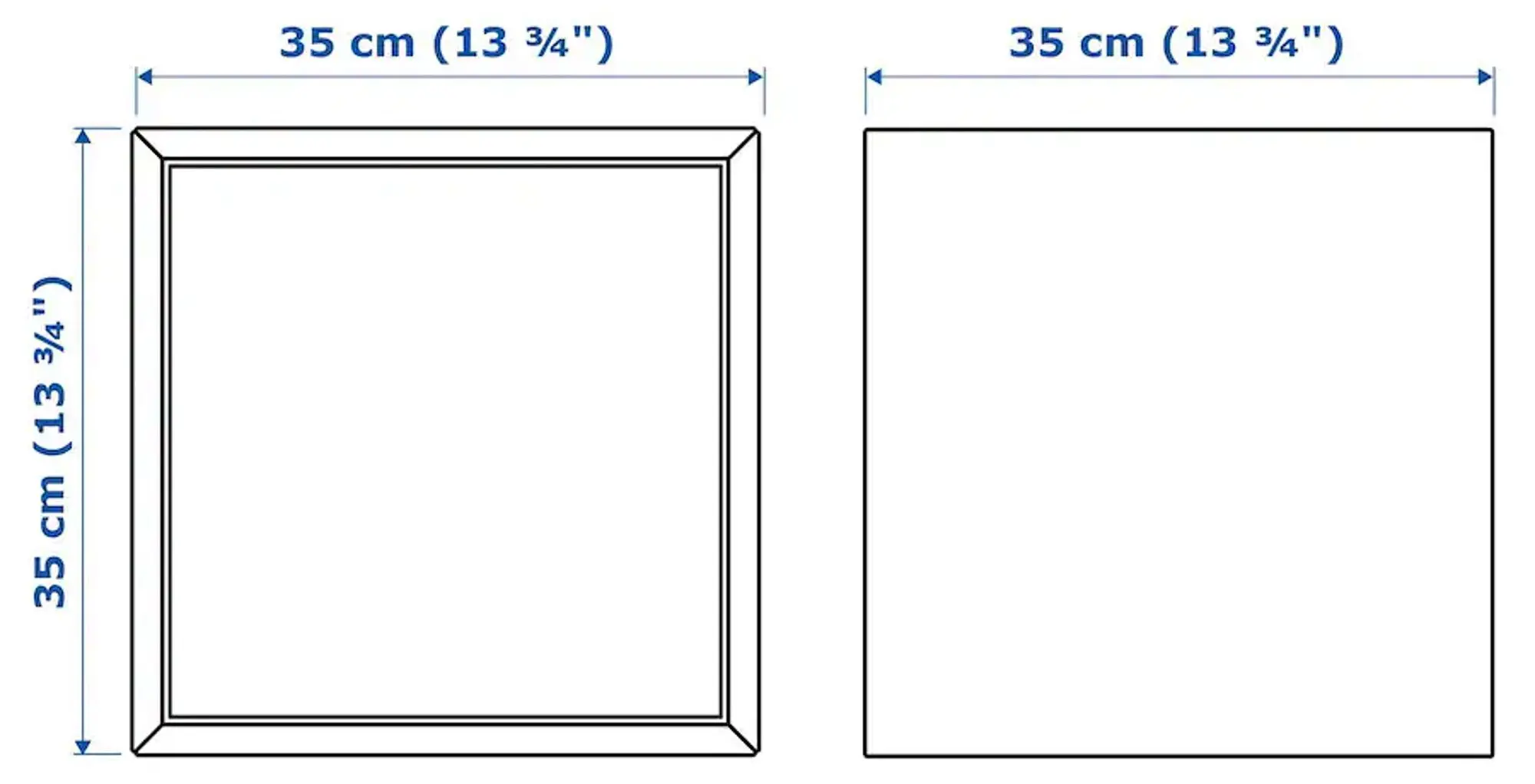 Dulap suspendat Ikea Eket 35x35x35 (Gri Inchis)