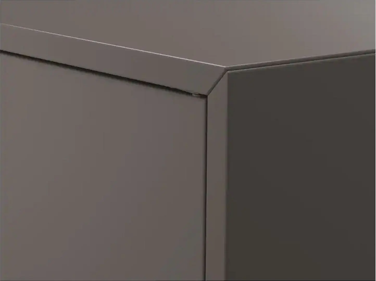 Dulap suspendat Ikea Eket cu 2 usi/1 polita 70x35x70 (Gri Inchis)