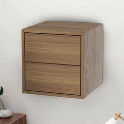 Шкафчик навесной Ikea Eket с 2 ящиками 35x35x35 (Имитация Ореха)