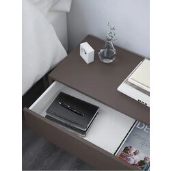 Dulap suspendat Ikea Eket cu 2 sertare 70x35x35 (Gri Inchis) Thumb