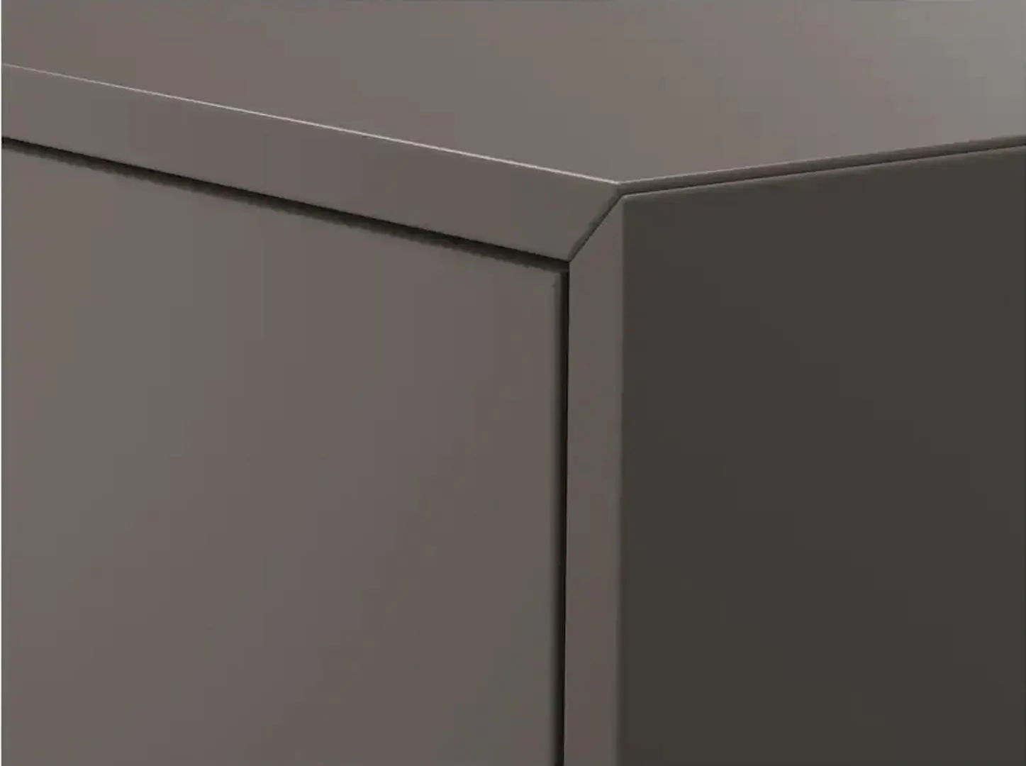 Dulap suspendat Ikea Eket cu usa/1 polita 35x35x70 (Gri Inchis)