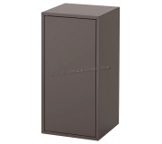 Dulap suspendat Ikea Eket cu usa/1 polita 35x35x70 (Gri Inchis)