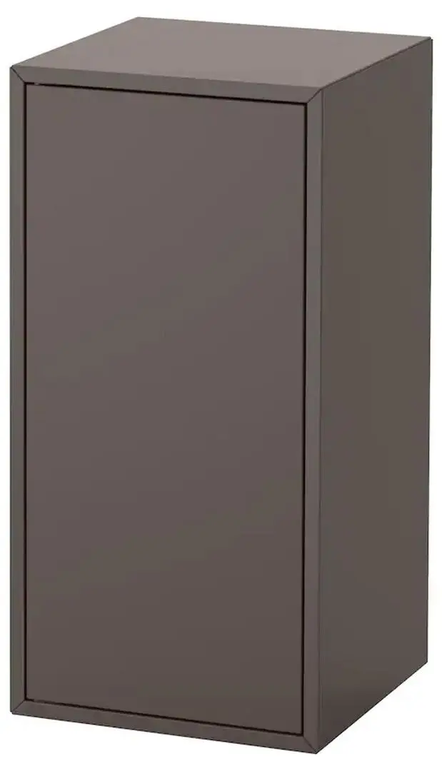 Dulap suspendat Ikea Eket cu usa/1 polita 35x35x70 (Gri Inchis)