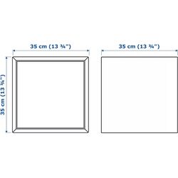 Шкафчик навесной Ikea Eket с дверцей 35x35x35 (Имитация Ореха) Thumb